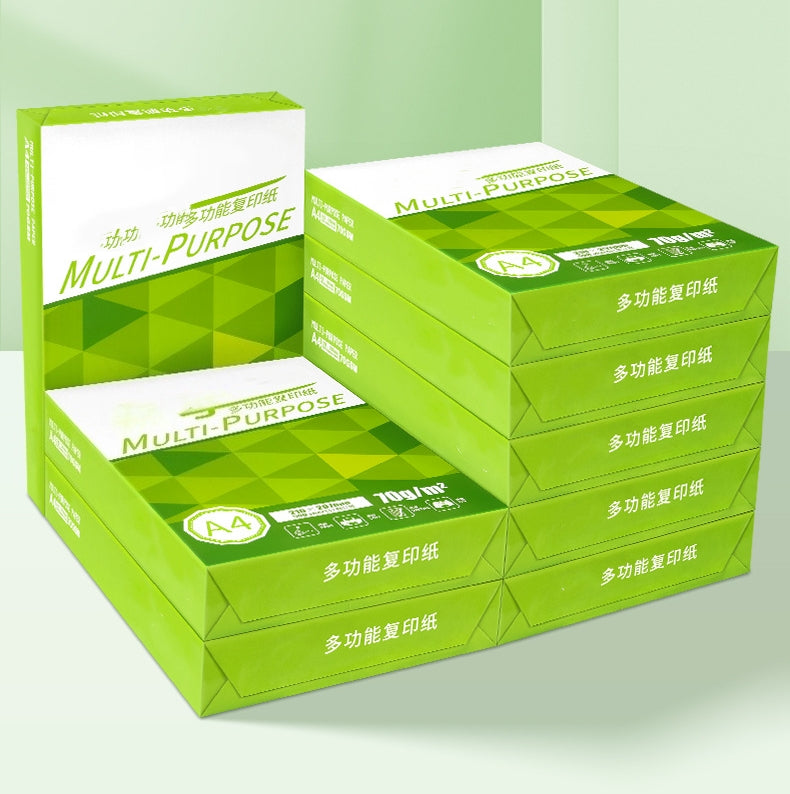 A4 Copy Paper, 500 2500 4000 Sheets, White, 70g — Printing Paper for Home, School, and Office Use