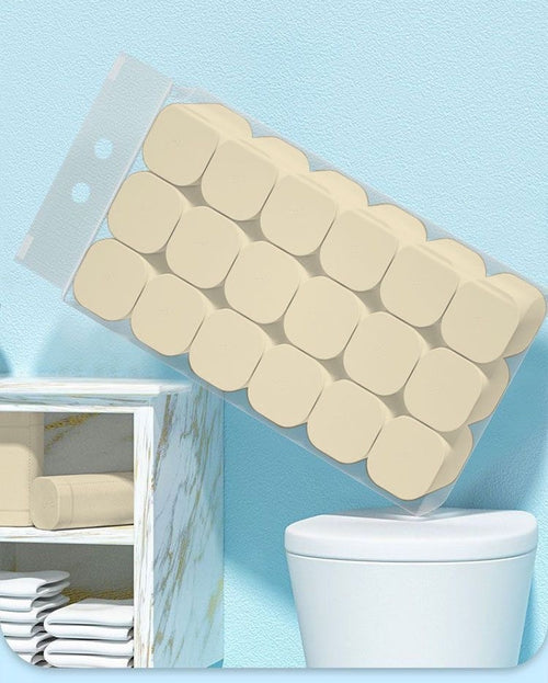 4-Ply Bamboo Pulp Toilet Paper — Soft and Comfortable; Suitable for Homes, Offices, and Dining Establishments