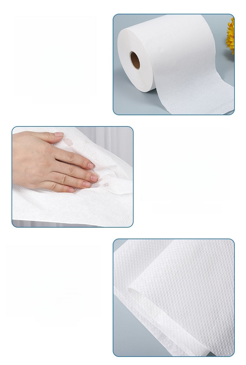 Jumbo Roll Hand Towels — Large-Format Wiping Paper, Pull-Type Hand Towels, Cleaning Paper