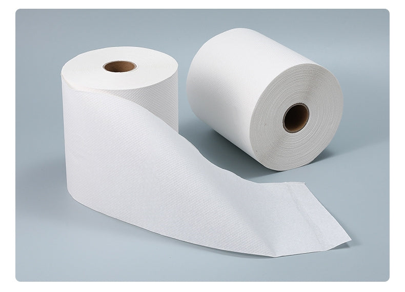 Jumbo Roll Hand Towels — Large-Format Wiping Paper, Pull-Type Hand Towels, Cleaning Paper