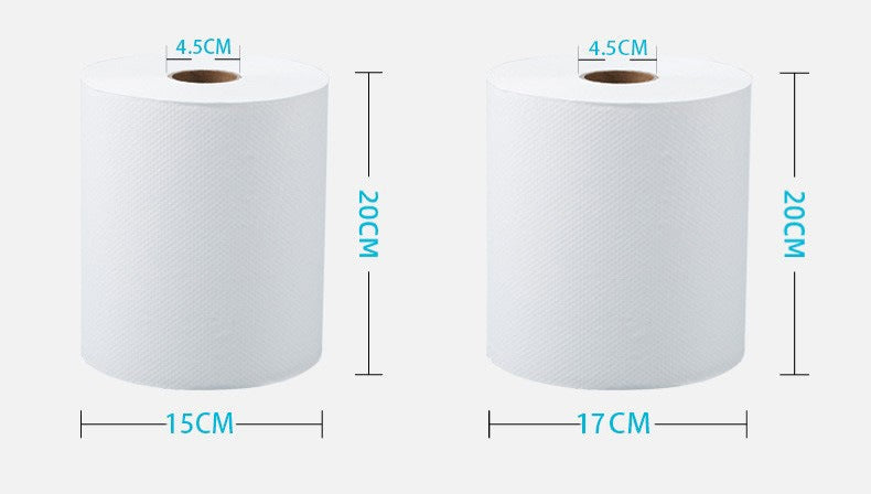 Jumbo Roll Hand Towels — Large-Format Wiping Paper, Pull-Type Hand Towels, Cleaning Paper