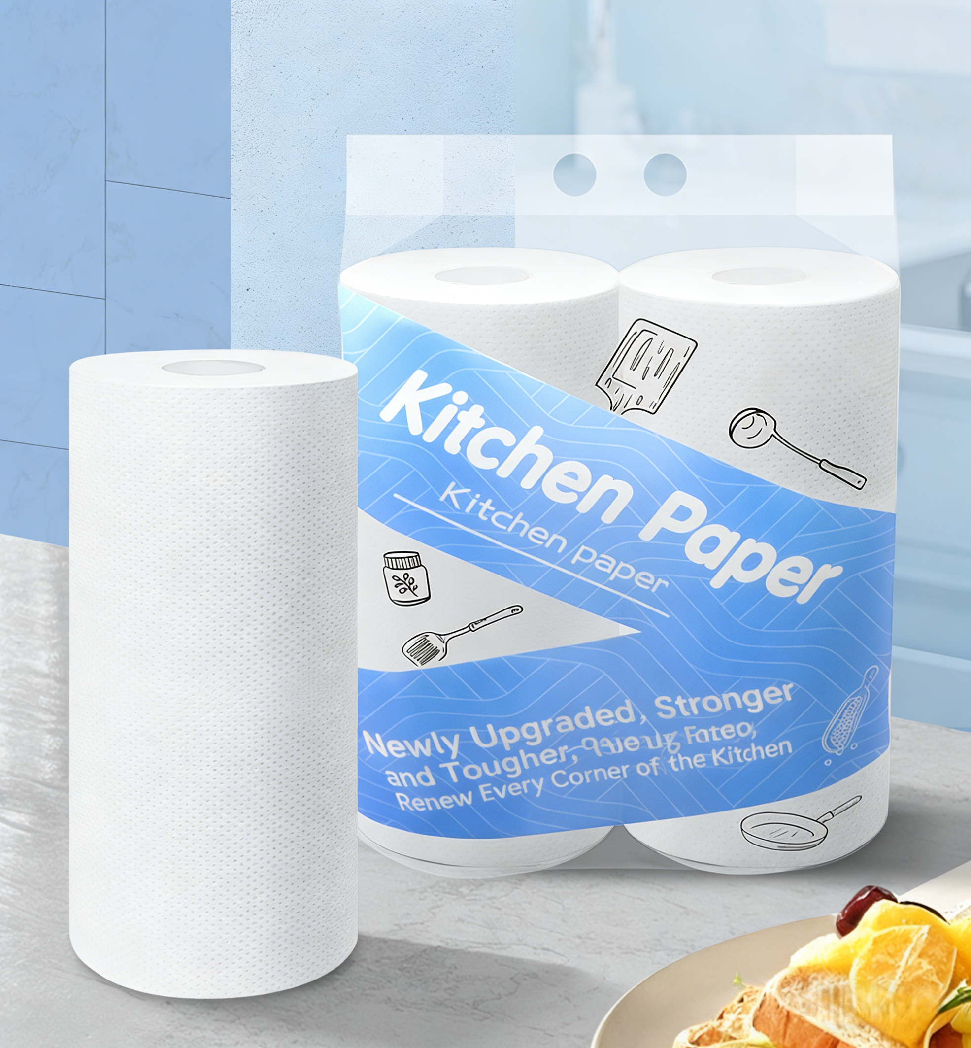 Disposable Kitchen Oil-Absorbing Paper