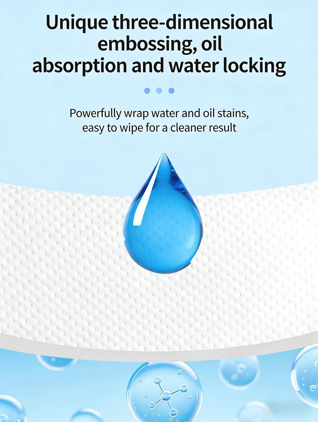 Disposable Kitchen Oil-Absorbing Paper