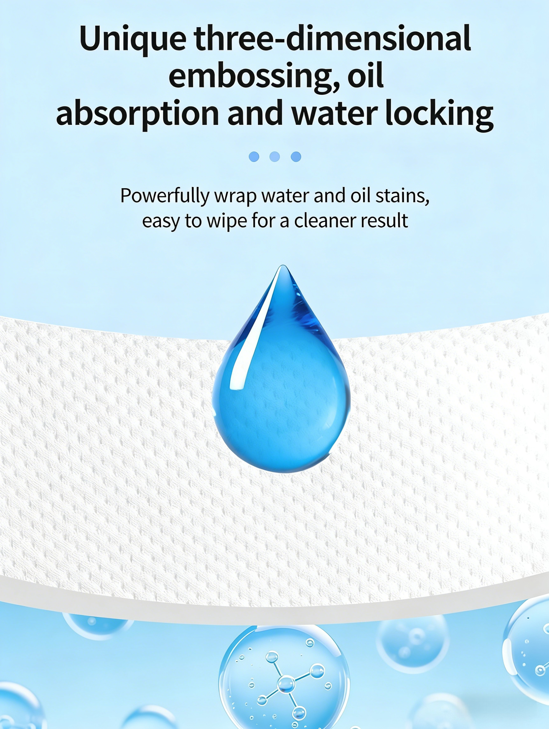 Disposable Kitchen Oil-Absorbing Paper