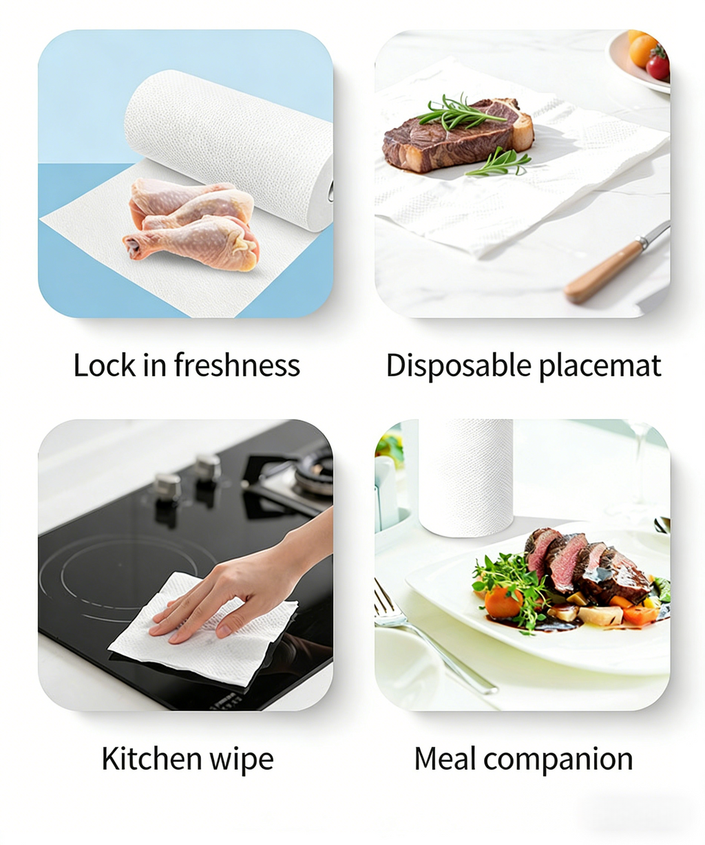 Disposable Kitchen Oil-Absorbing Paper