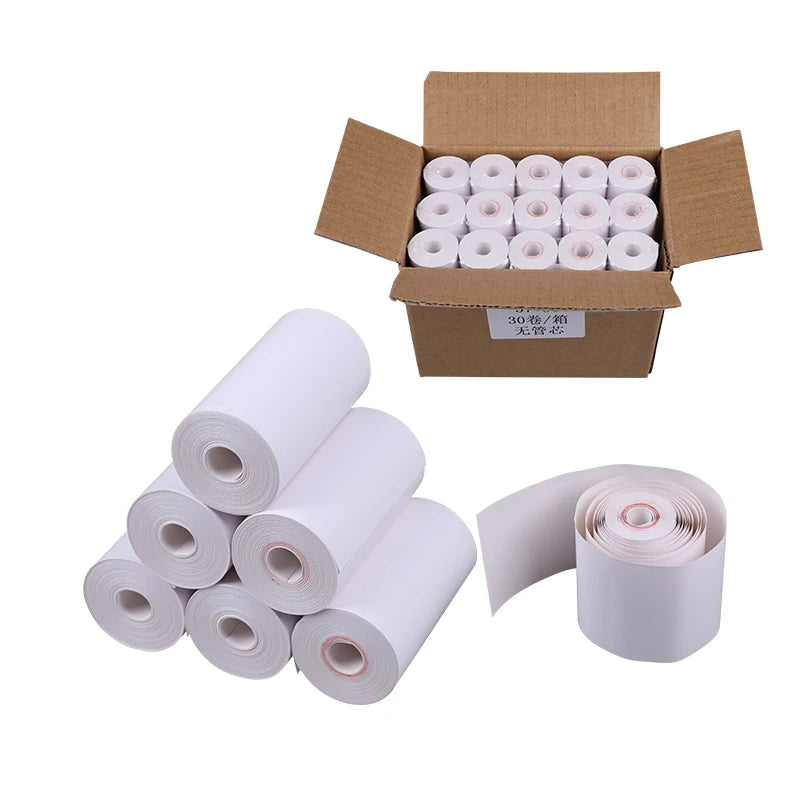 BPA Free Manufacturer Cheap Thermal Printing Paper 2 Inch 3 Inch 80*80 57x40mm Thermal Paper Roll for Cash Register