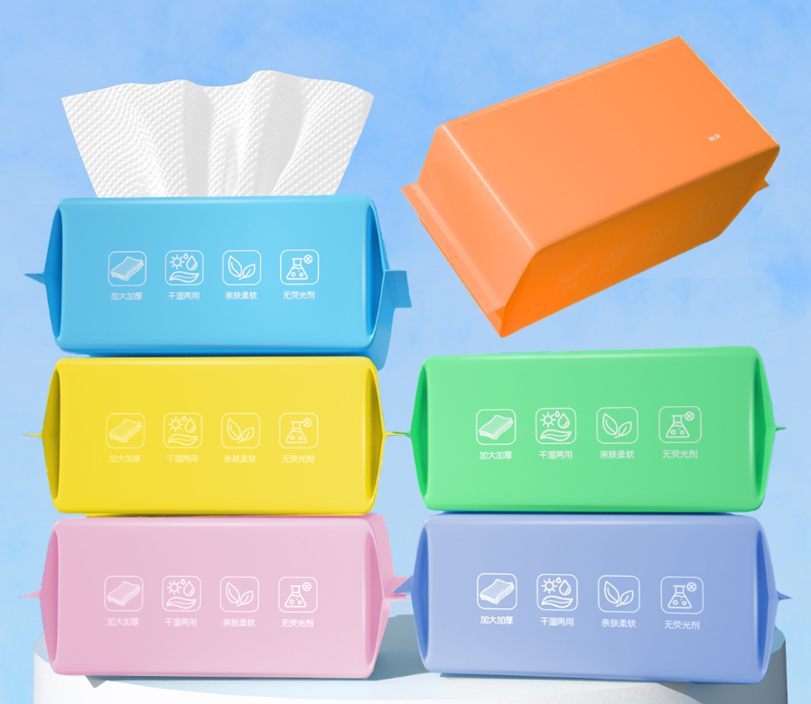 Pure Cotton Facial Cleansing Towels — Soft, Double-Layer, Disposable Face Towels