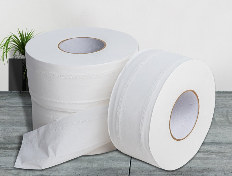 Extra-Large Toilet Paper Roll — Suitable for Bathrooms, Kitchens, Facial Care, and Baby Care.